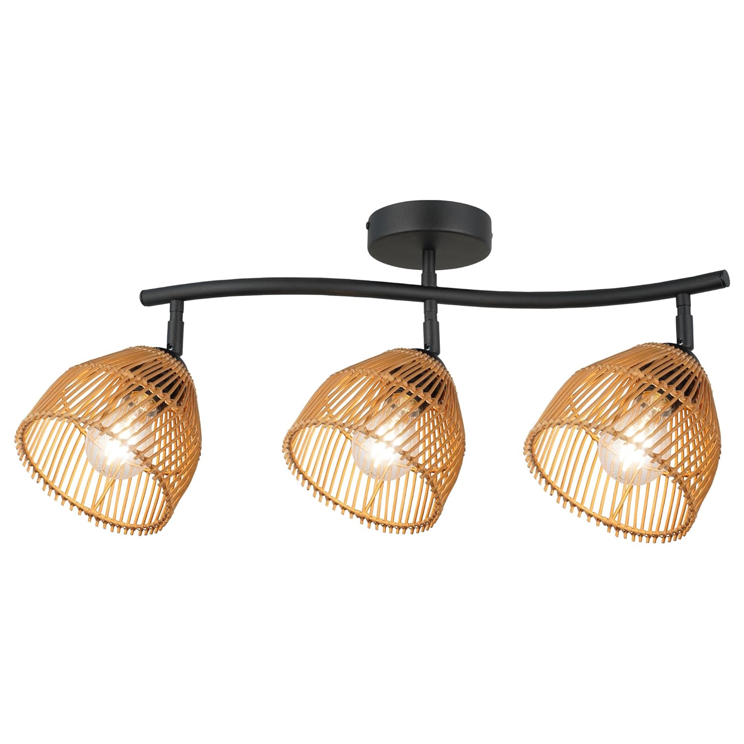 Lucea Vada Üçlü Siyah Plafonyer