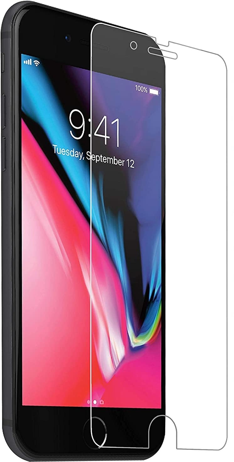 Power Es iPhone 7/8 / SE Uyumlu Ekran Koruyucu Temperli Cam HD Kalite görüntü darbe dayanıklı Standart Kırılmaz Cam