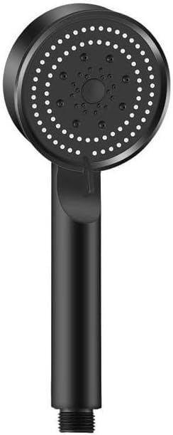 Orret Home Turbo Duş Başlığı,5 Fonksiyonlu Ayarlanabilir Su Akımı,Yüksek Basınçlı El Duşu, Handshower,Masaj Ve Spa Etkili (Siyah)