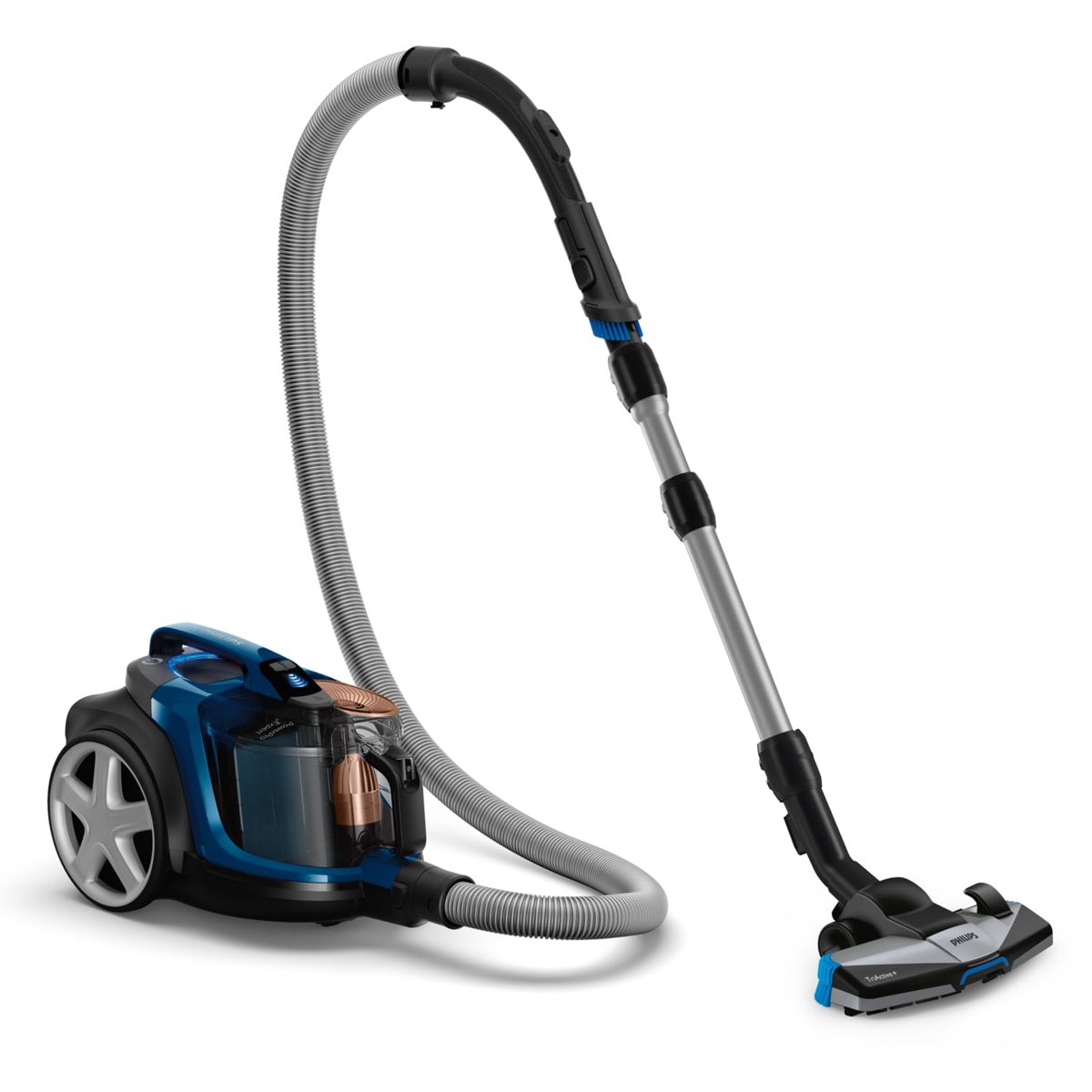 PHILIPS PowerPro Max Torbasız Elektrikli Süpürge - 900W, PowerCyclone 8, Alerji Kilidi, HEPA 13 Filtre, TriActive+ Başlık, Dijital Güç Kontrolü (FC9749/07)