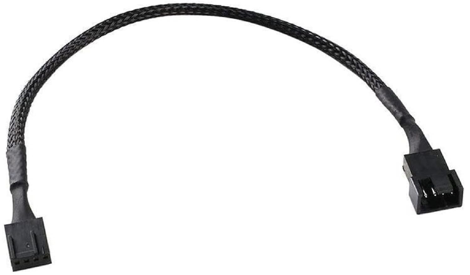 Lunatic 0449 Pwm 4 Pin Y Port Dişi Erkek Anakart 30 Cm 24 Awg Bakır 3 MM Fan Uzatma Güç Kablosu.