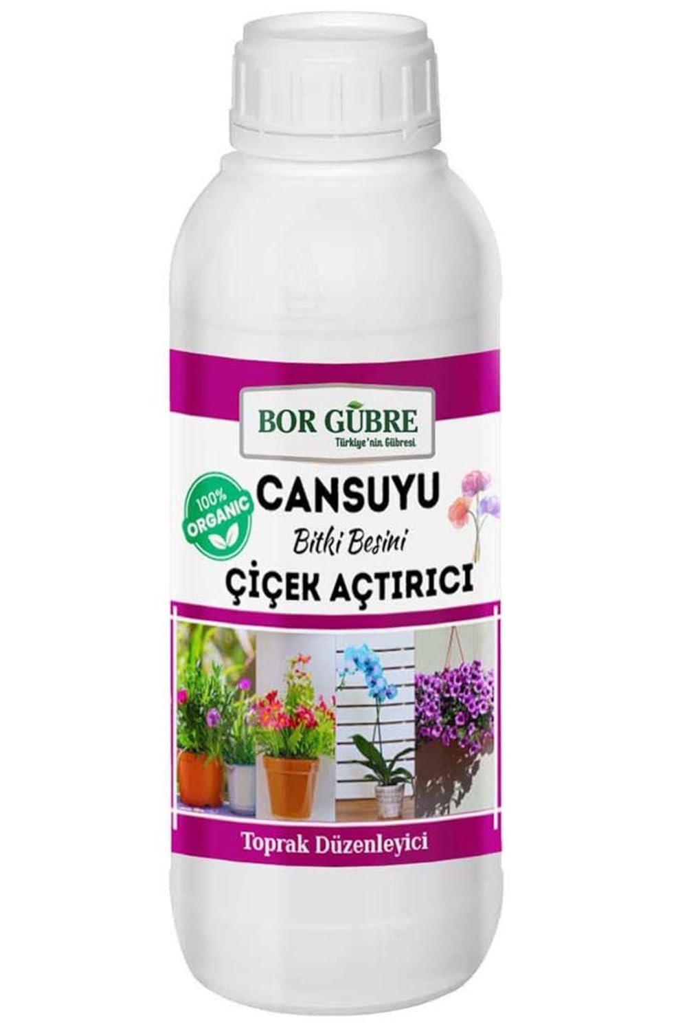 Çiçek Açan Süs Bitkileri İçin Can Suyu Bitki Besini Organik Sıvı Bitki Gübresi 1000ML