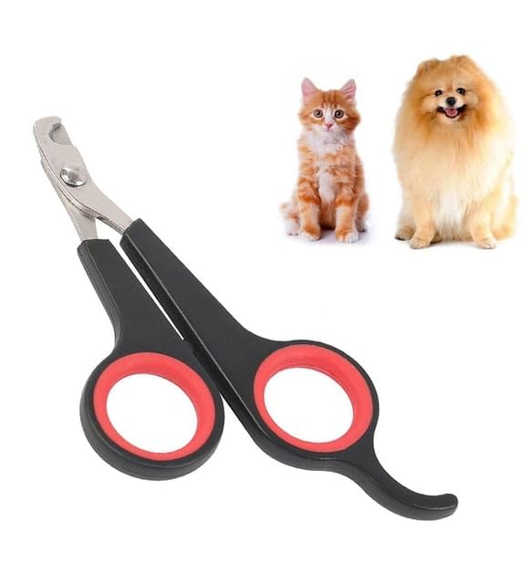 Kedi ve Köpek Tırnak Makası – Güvenli, Paslanmaz Bıçaklı, Kaymaz Saplı Evcil Hayvan Tırnak Kesici