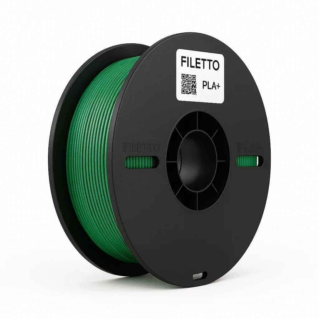 Filetto Pla+ Filament 1.75mm 1 Kg - Yeşil