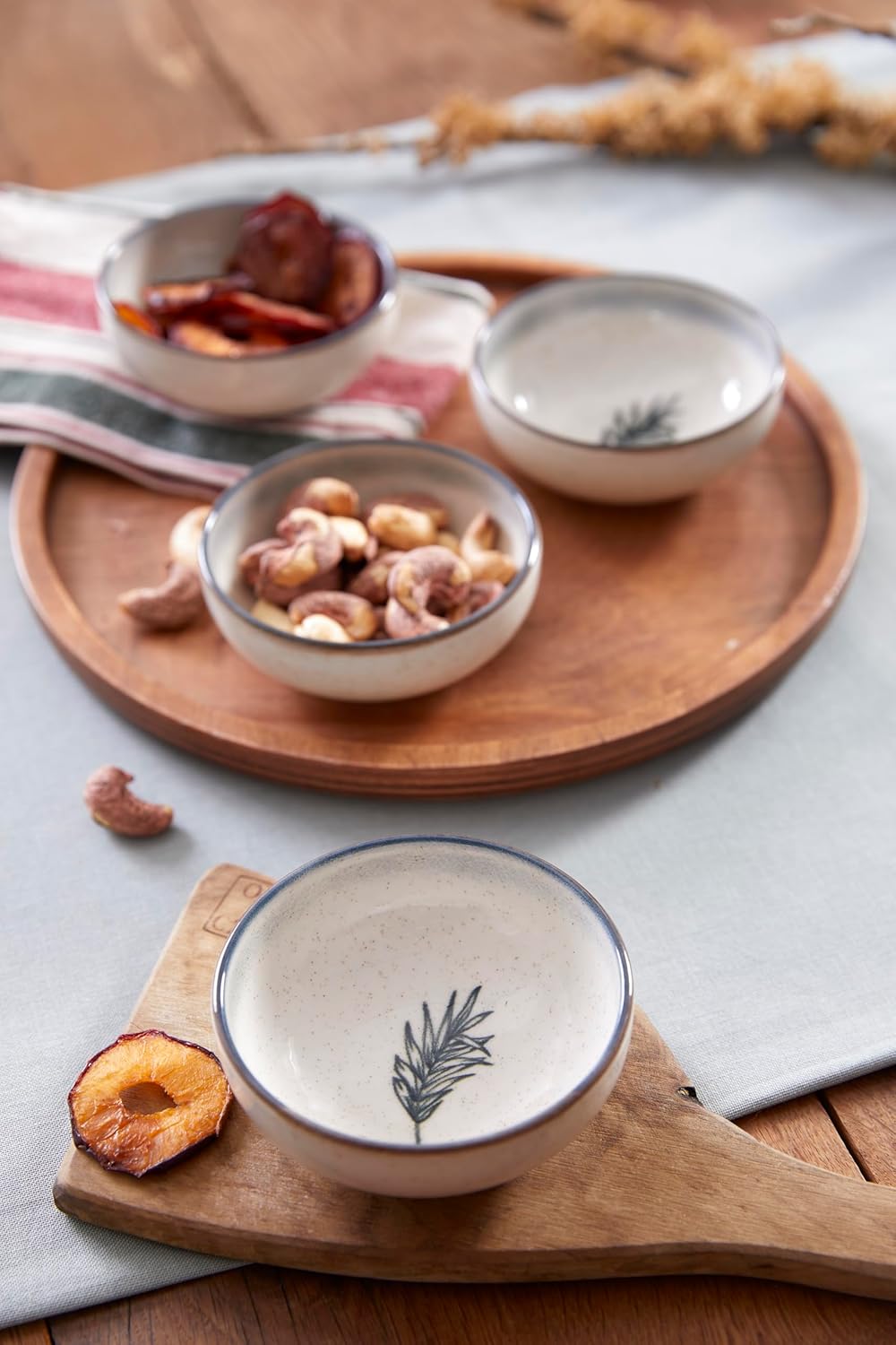 Kütahya Porselen Palmiye Multi 4 Parça 10 Cm Kase 80794