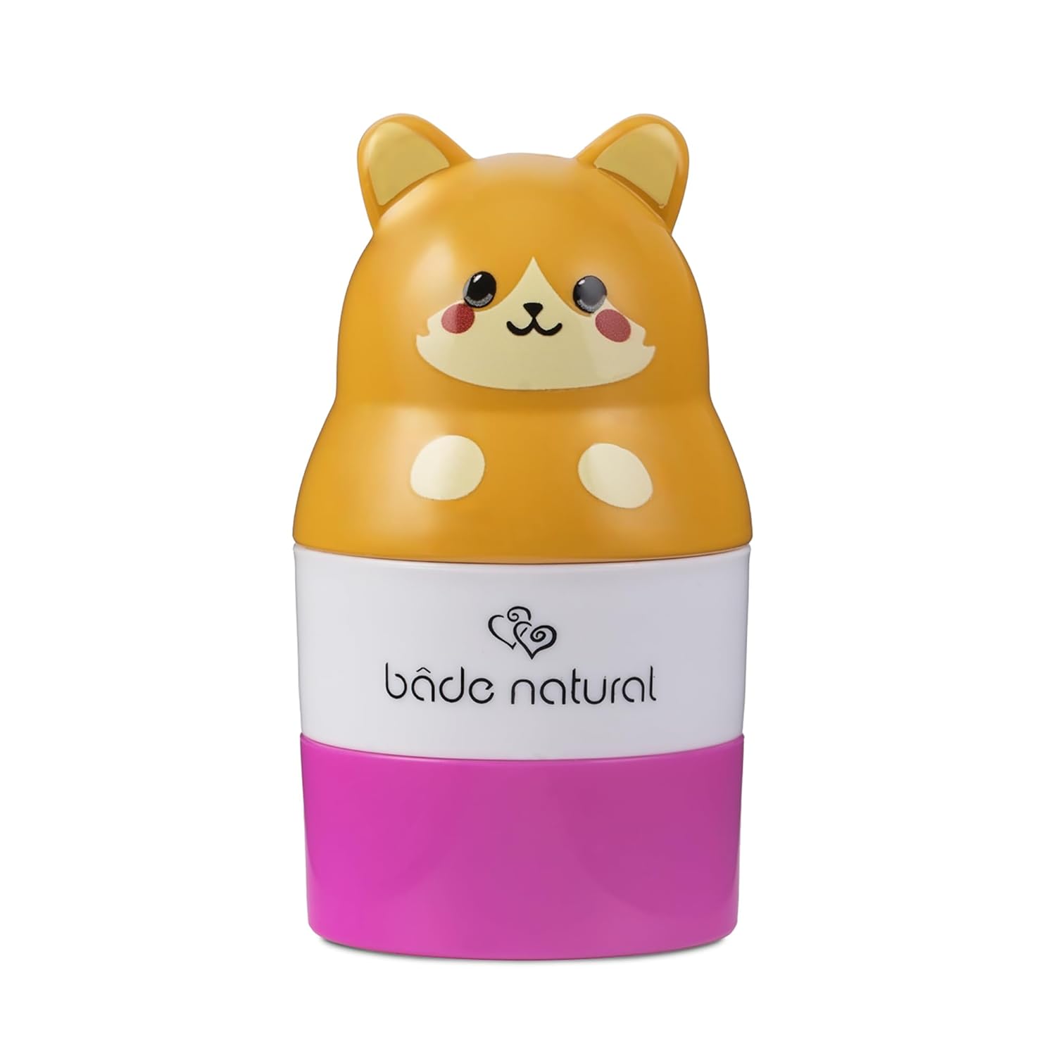 Bade Natural Güneş Koruyucu Losyon Aplikatörü Kedi Figürlü Doldurulabilir Roll On 110 ml