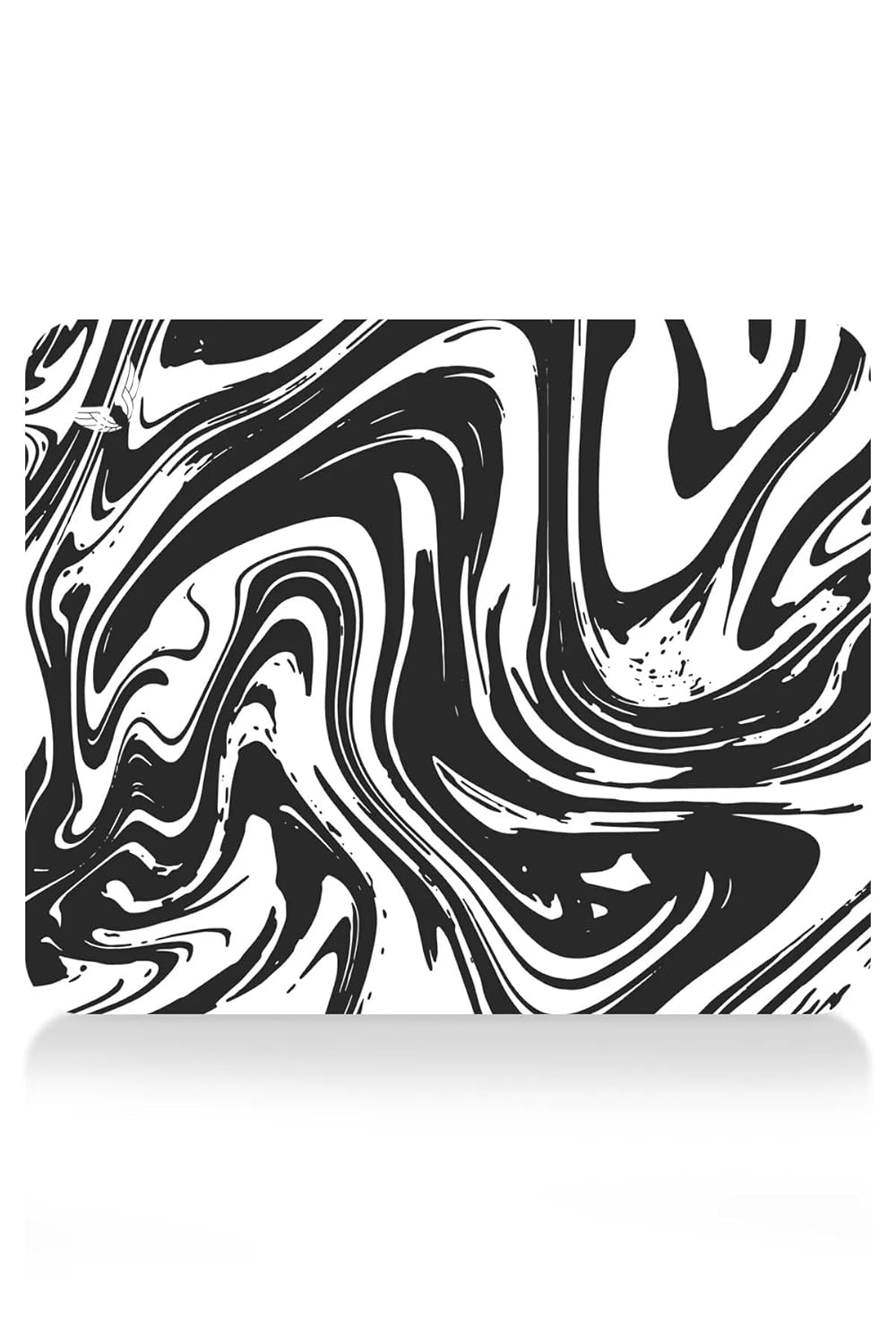 GoLite Gaming Oyuncu Gamer Mouse Pad, Kaymaz Taban Orta Boy Medium Ofis Tipi Mouse Ped, Fare Altlığı, Düz Masa Koruyucu Klavye Altı Mousepad, 27x23 cm (Inkstorm)