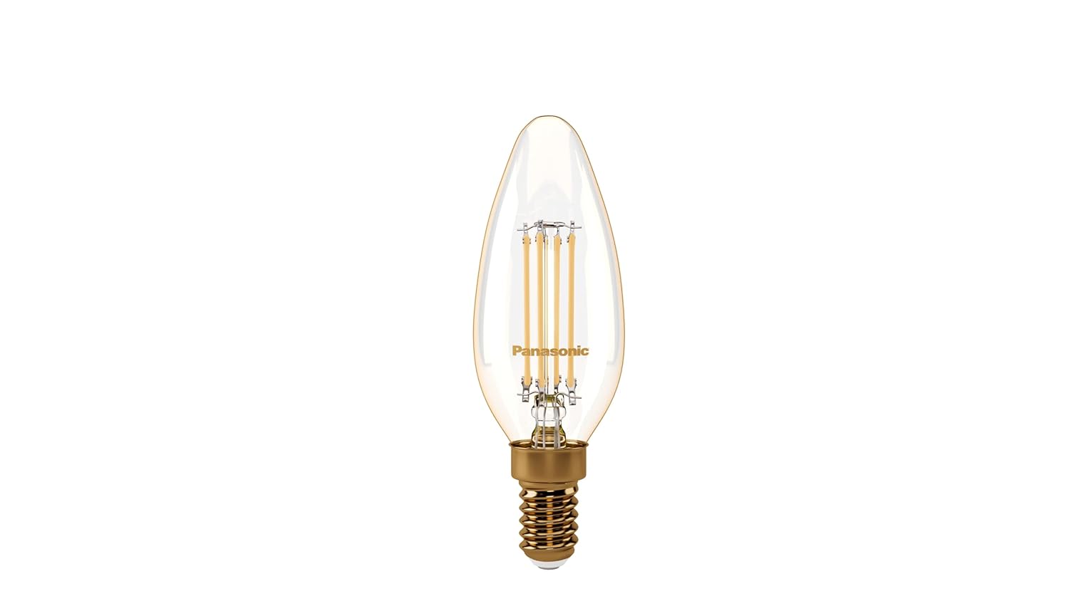 Panasonic E14 Dim Edilebilir Filaman Lamba 4W 360LM 2000K Gold