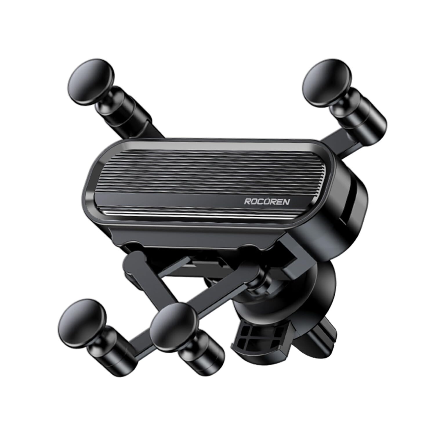 Rocoren Metal Kancalı Havalandırma Destekli Araç içi Telefon Tutucu