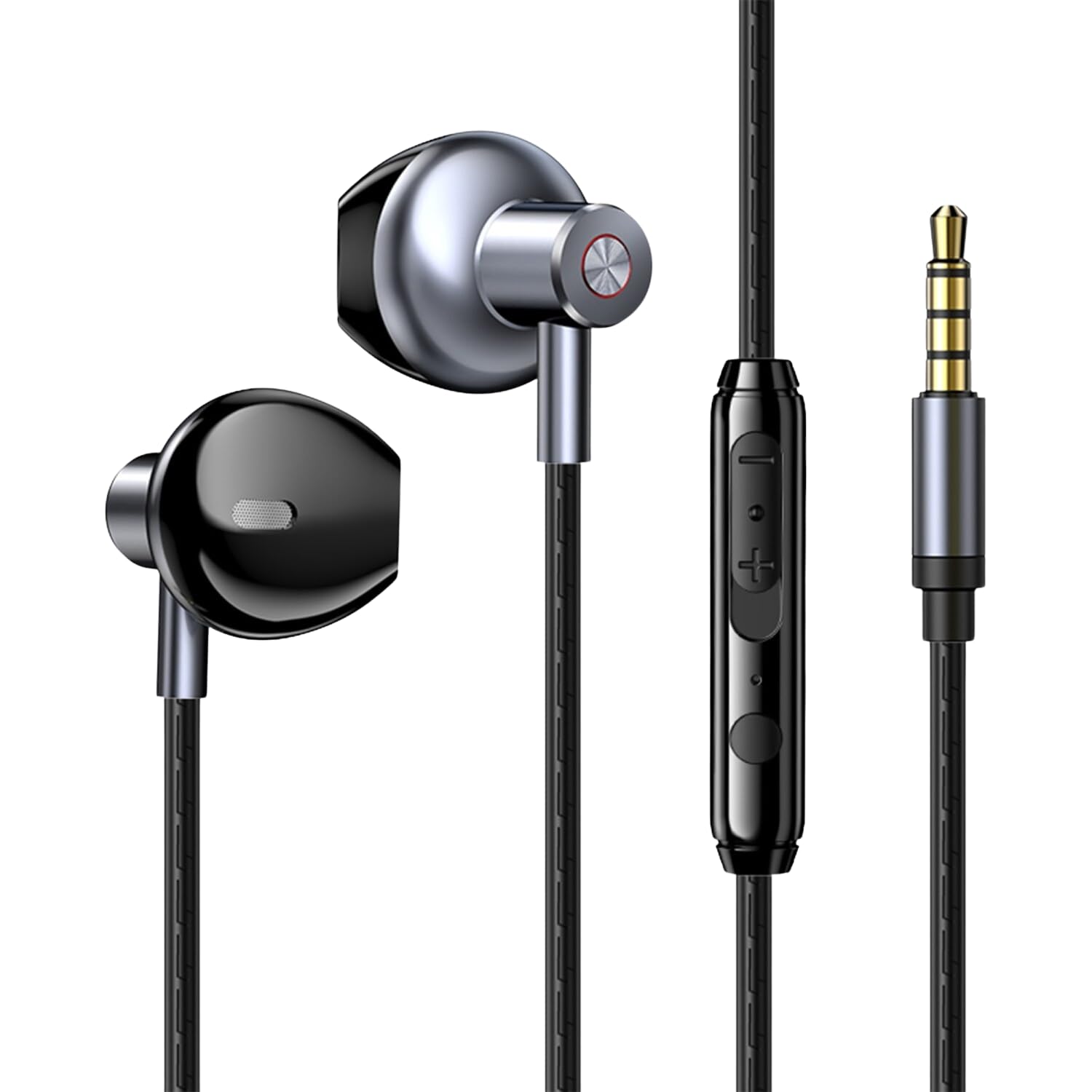 Rocoren 3.5mm Jack Girişli Mikrofonlu Kablolu Kulak İçi Kulaklık