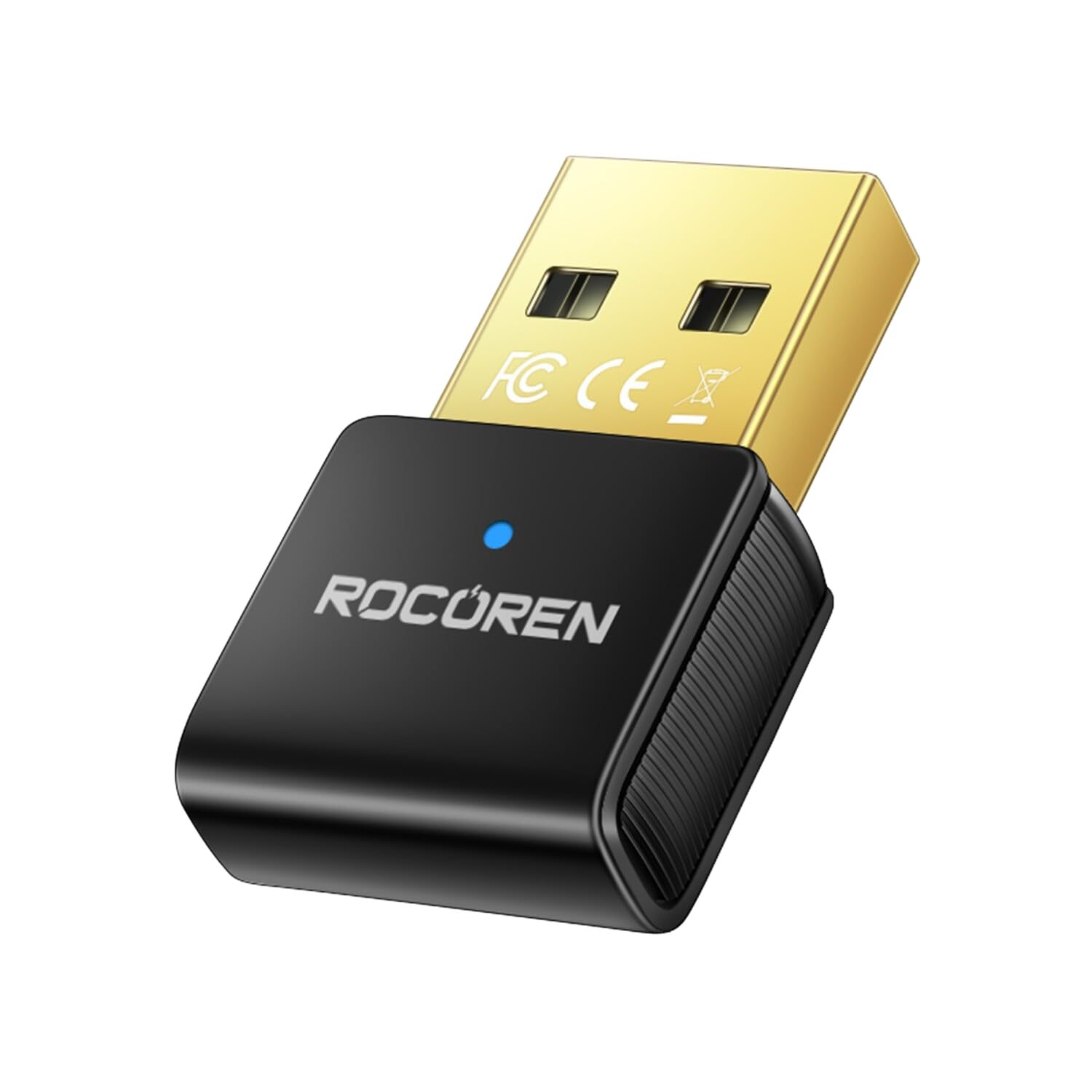 Rocoren Bluetooth 5.3 Mini Dongle Nano USB Adaptör
