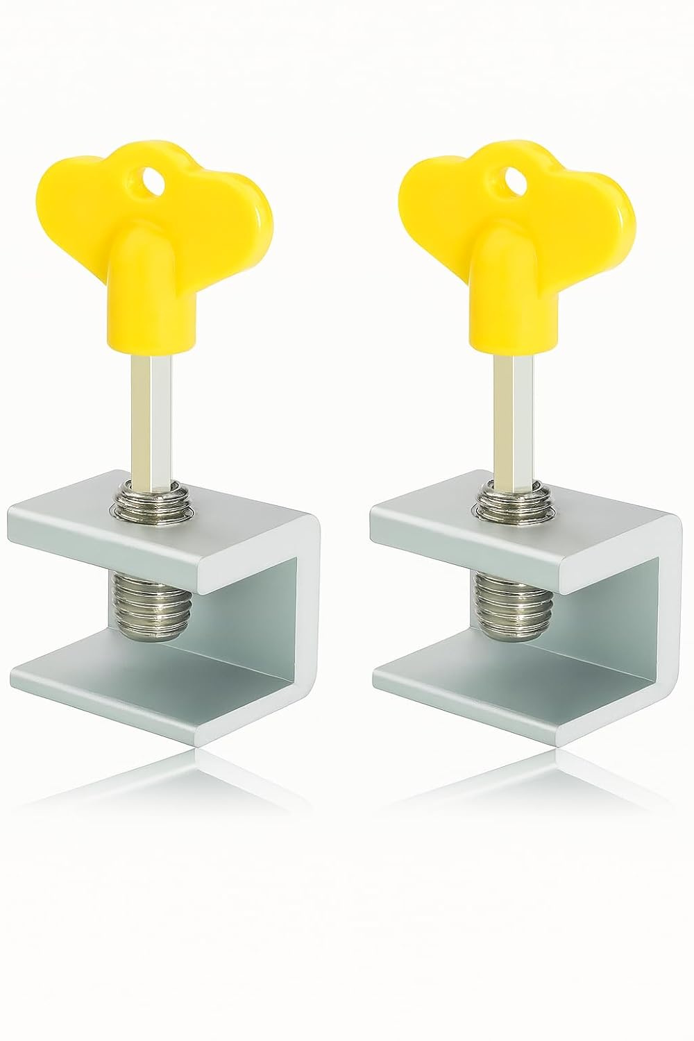 Kyrotech 2 Adet Ayarlanabilir Sürgülü Pencere ve Kapı Kilidi Seti – Alüminyum Gövde, Anahtarlı Montaj, Kaydırmalı Sistemlere Uyumlu, Çocuk Güvenliği ve Hırsızlık Önleyici Kilit