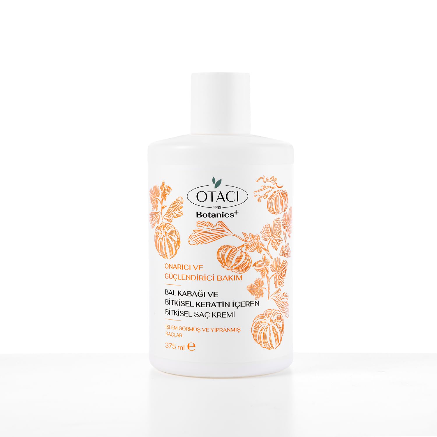 Otacı Botanics Onarıcı & Güçlendirici Bakım - Balkabağı ve Bitkisel Keratin İçeren Bitkisel Saç Kremi