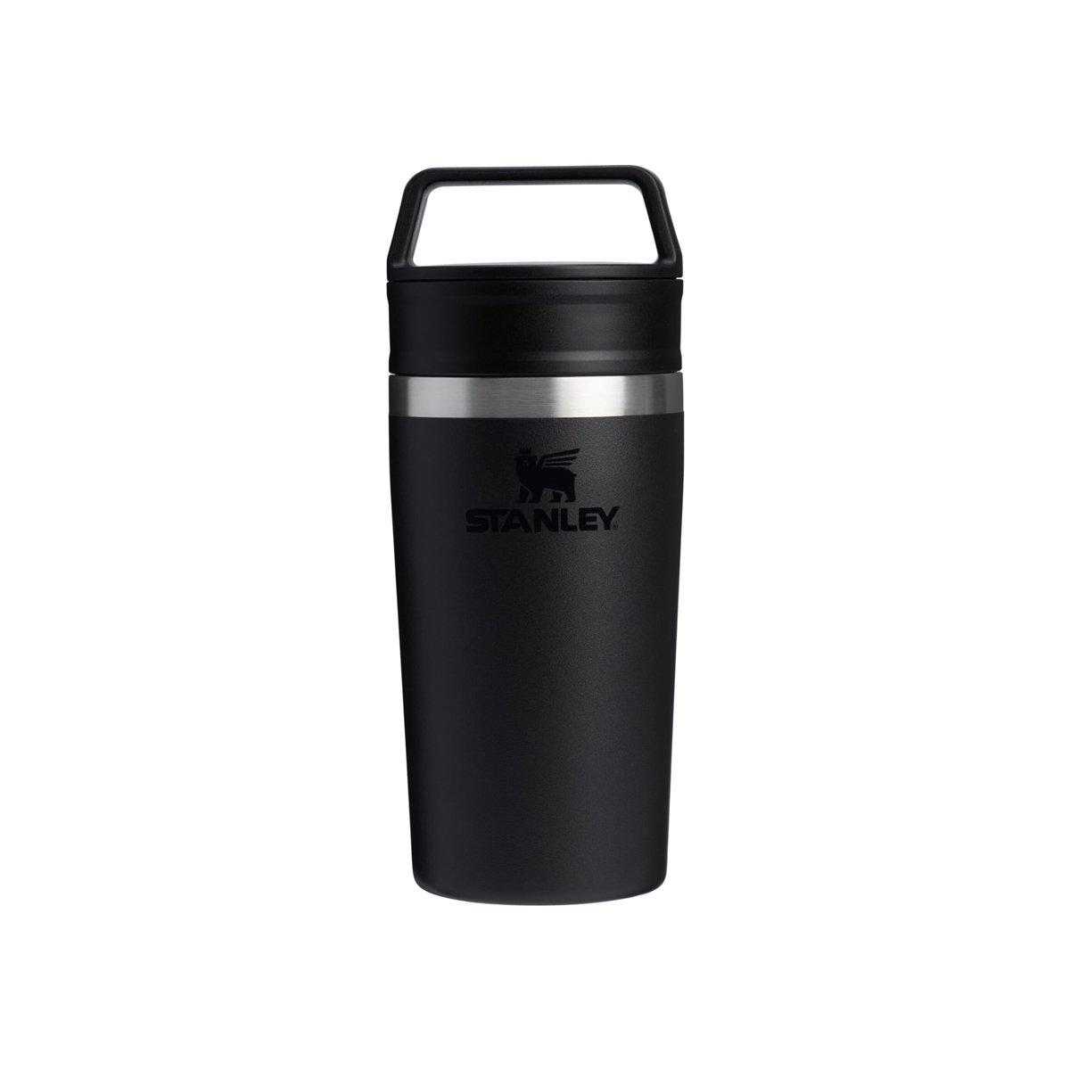 STANLEY Café-to-Go Termos Bardak 0.35 Litre - Siyah 2.0 | Paslanmaz Çelik