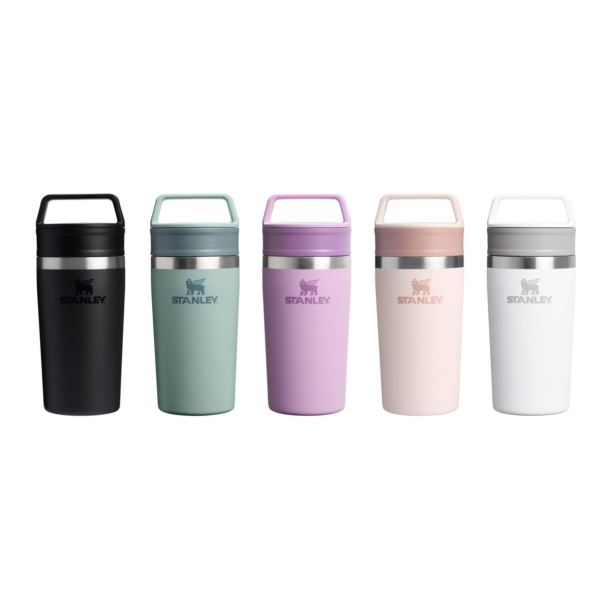 STANLEY Café-to-Go Termos Bardak 0.35 Litre - Siyah 2.0 | Paslanmaz Çelik