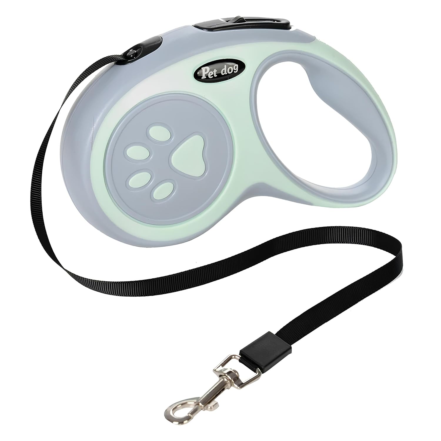 Kanji Yeşil 5 Metre Otomatik Geri Çekilebilir Köpek Tasması | Premium Uzayıp Kısalan Makara Sistemli Tasma. Şok Emici Dayanıklı Halat. Ergonomik Kaymaz Sap. Küçük ve Orta Irklar ile Kediler İçin