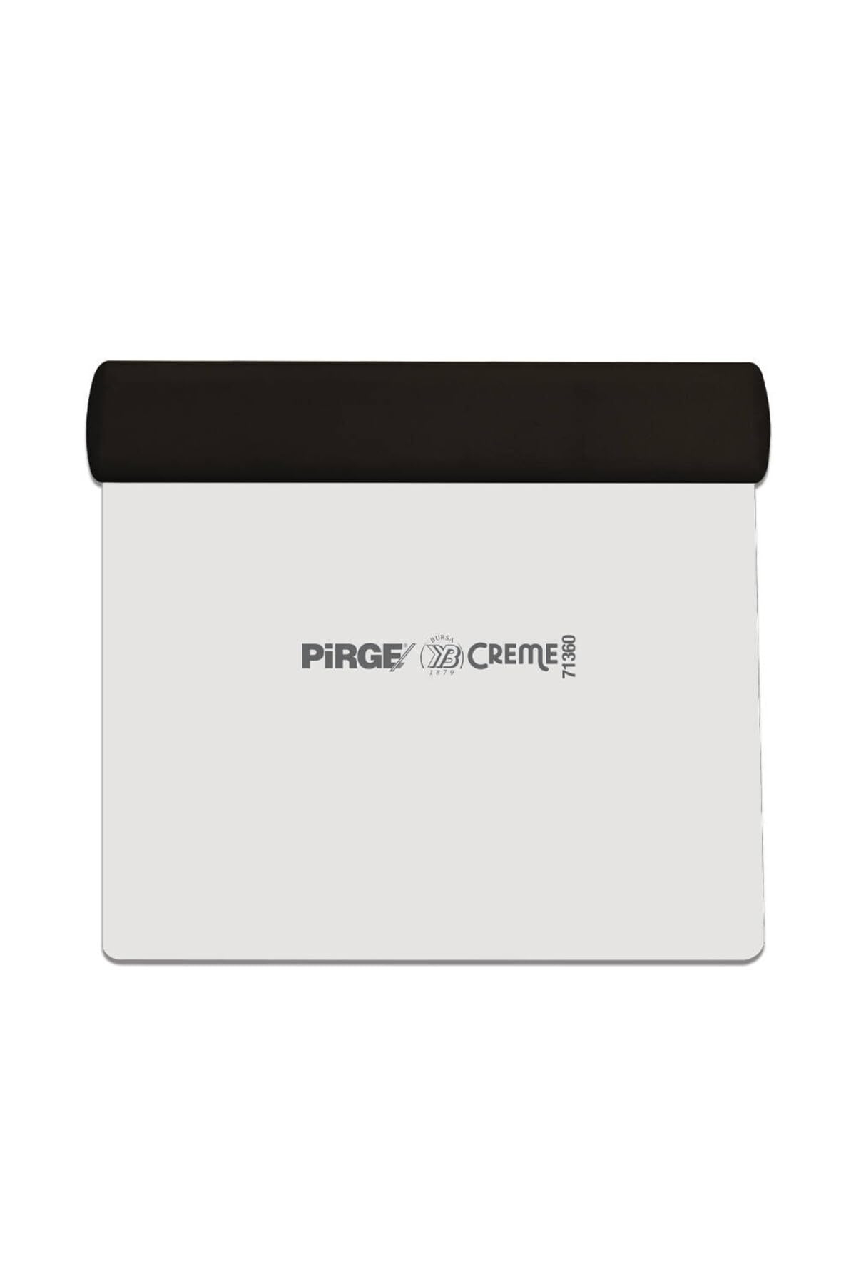 Pirge Creme Home Hamur Kazıyıcı Spatula 12 cm Siyah