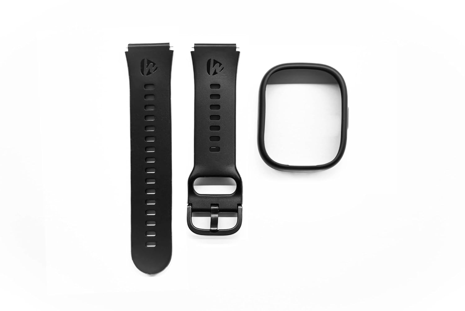 Wiky Watch 5 Plus Akıllı Saat Yedek Kayışı – Kasa Kordon Set – Siyah