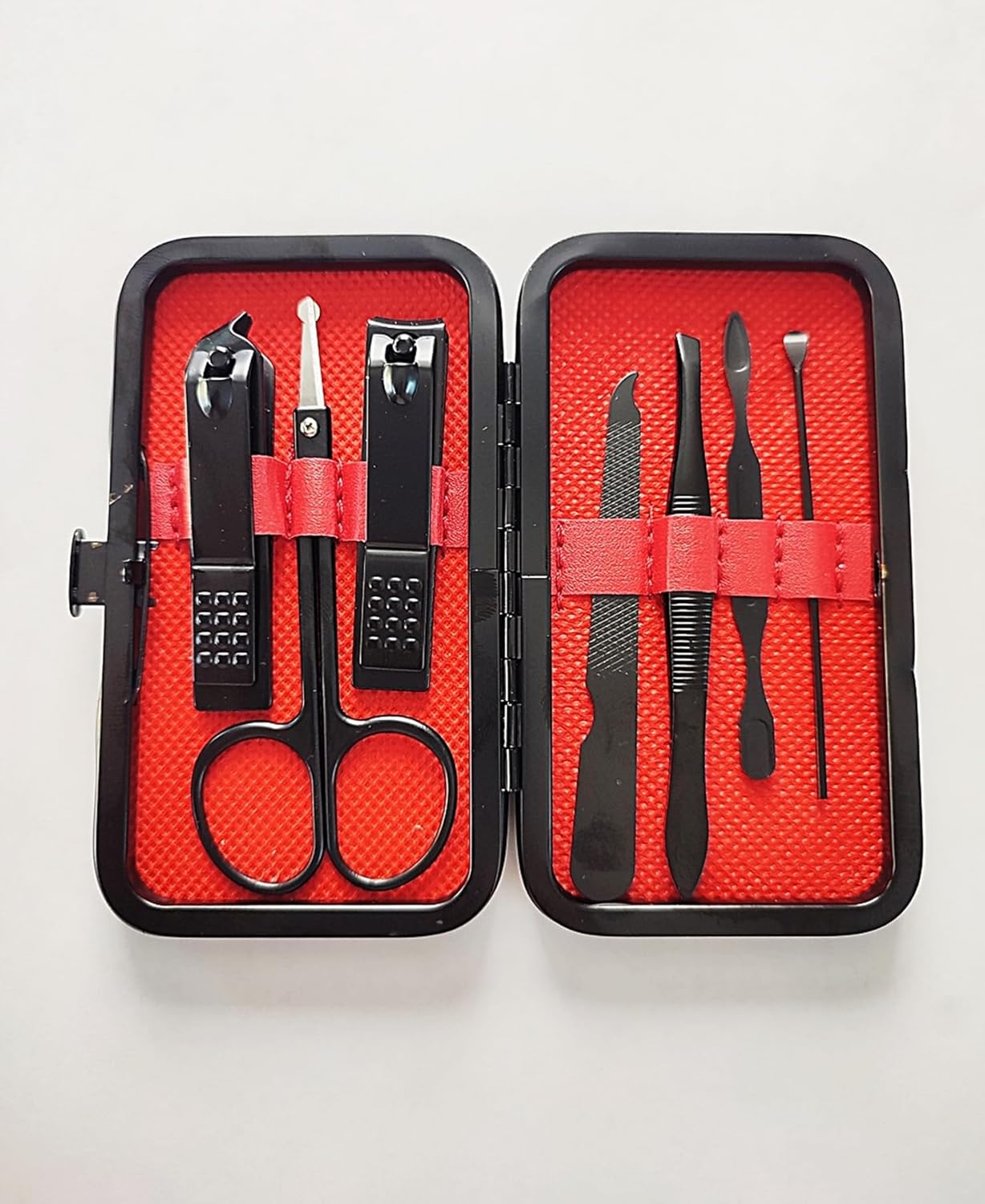 Profesyonel 7 Parça Çok Fonksiyonlu Manikür Ve Pedikür Tırnak Seti - Burun Kıl Alma GMN-11