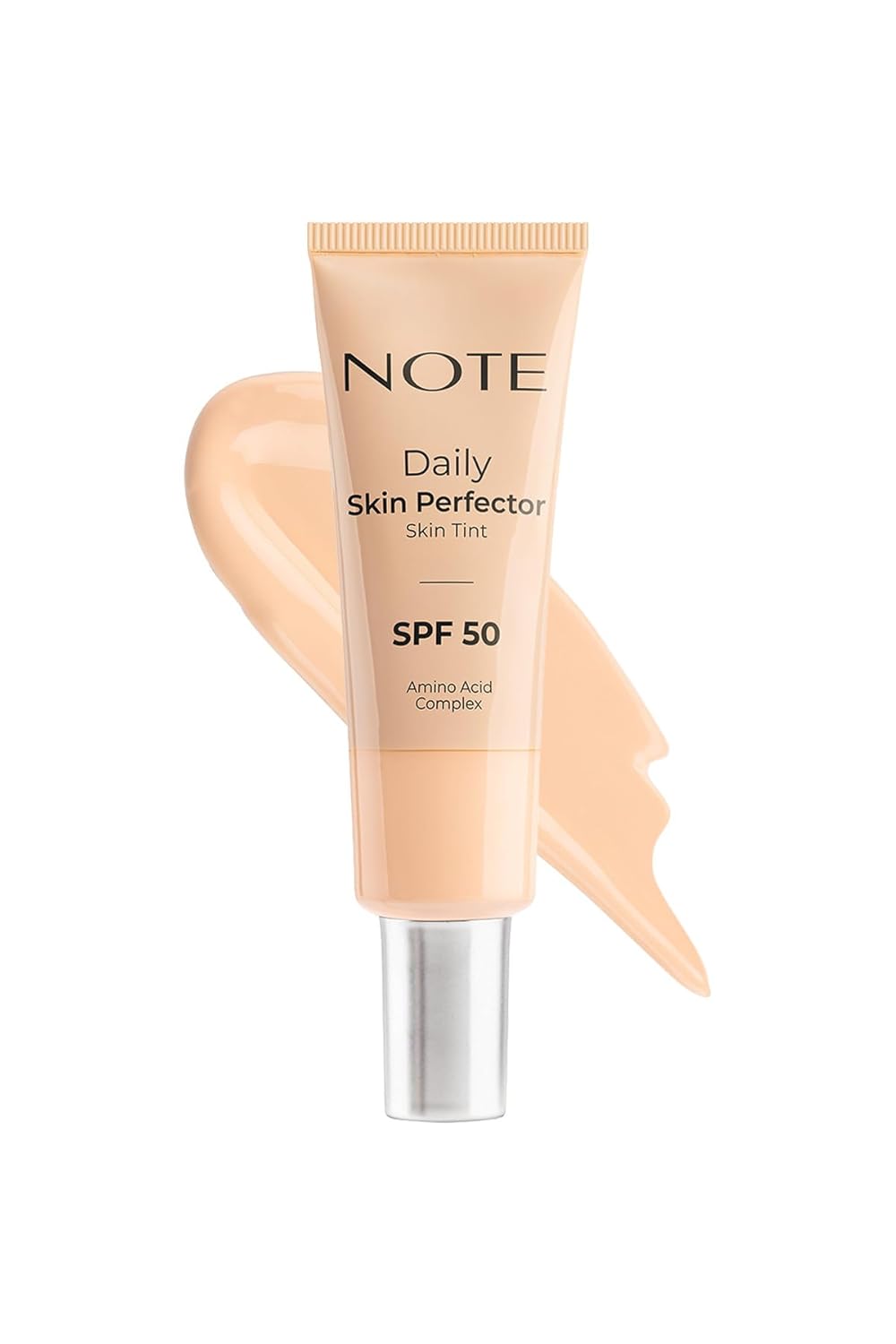 Note Daily Skin Perfector Skin Tint 100 SPF 50 Ton Eşitleyici Doğal Bitişli Renkli Nemlendirici