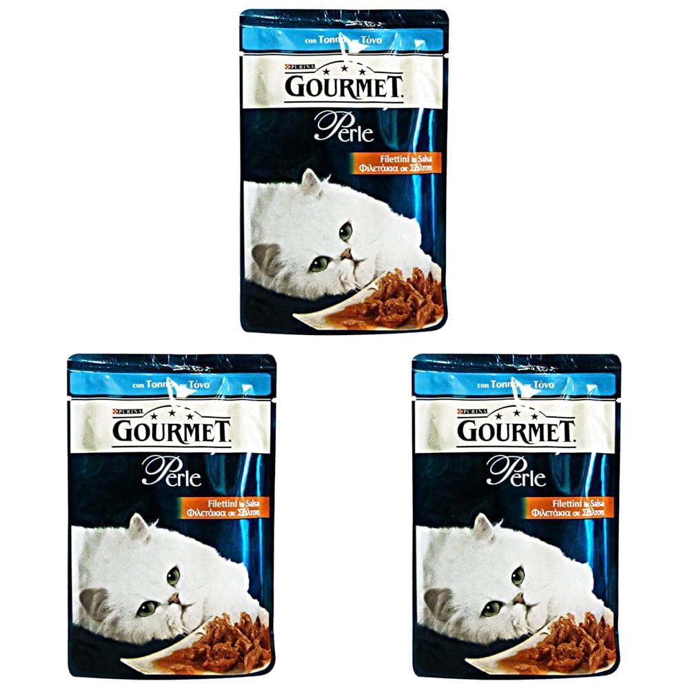Gourmet Perle Izgara Ton Balıklı Kedi Konservesi 85 Gr 3lü paket