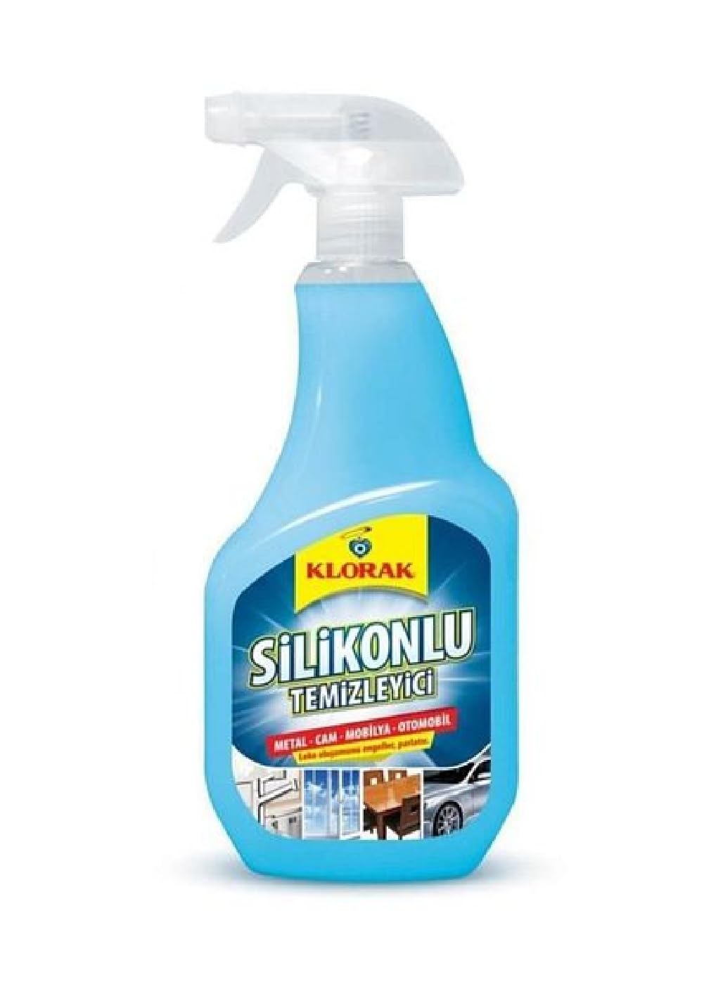 Klorak Sprey Silikonlu Temizleyici 750 ml
