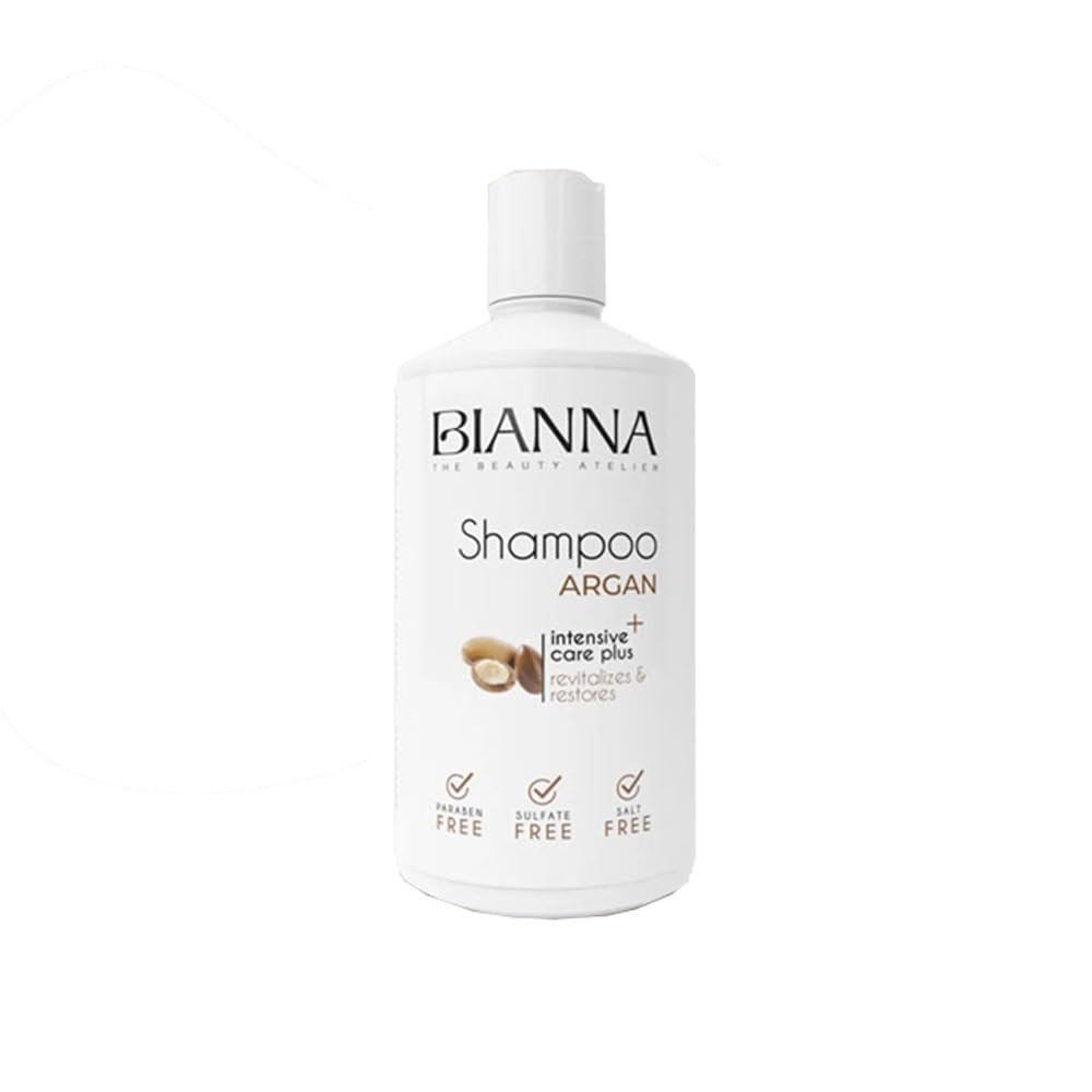 Bianna Argan Yağlı Tuzsuz Sülfatsız Ve Parabensiz Canlandırıcı Ve Onarıcı Saç Bakım Şampuanı - 500ml
