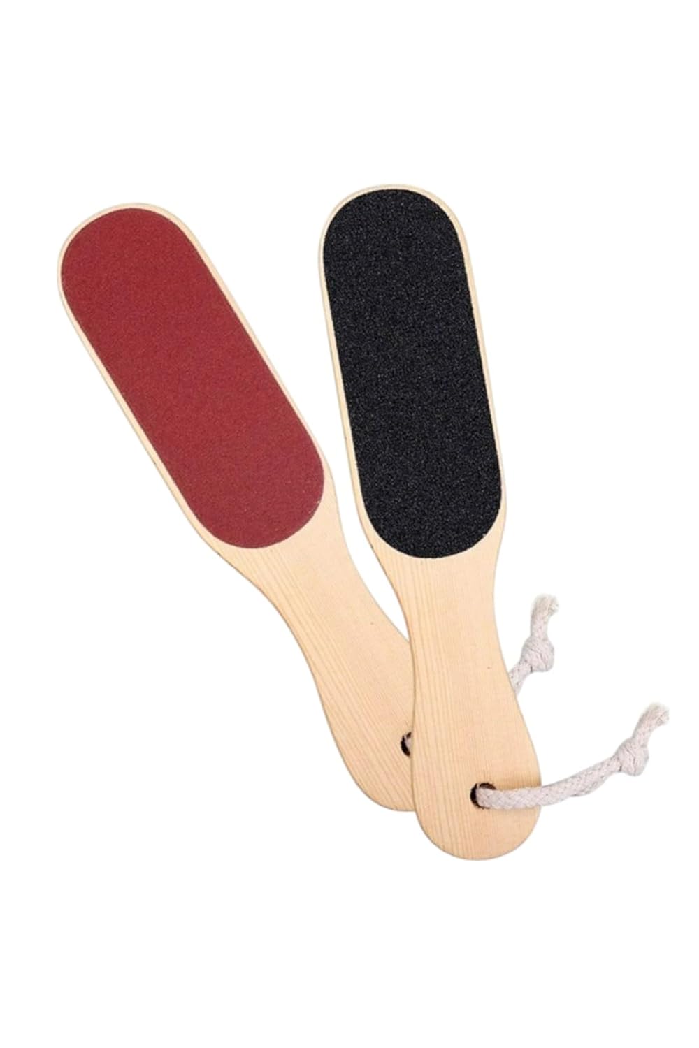 Ahşap Topuk Törpü - Çift Taraflı - Suya Dayanıklı - Ayak Törpüsü 24cm Büyük Boy