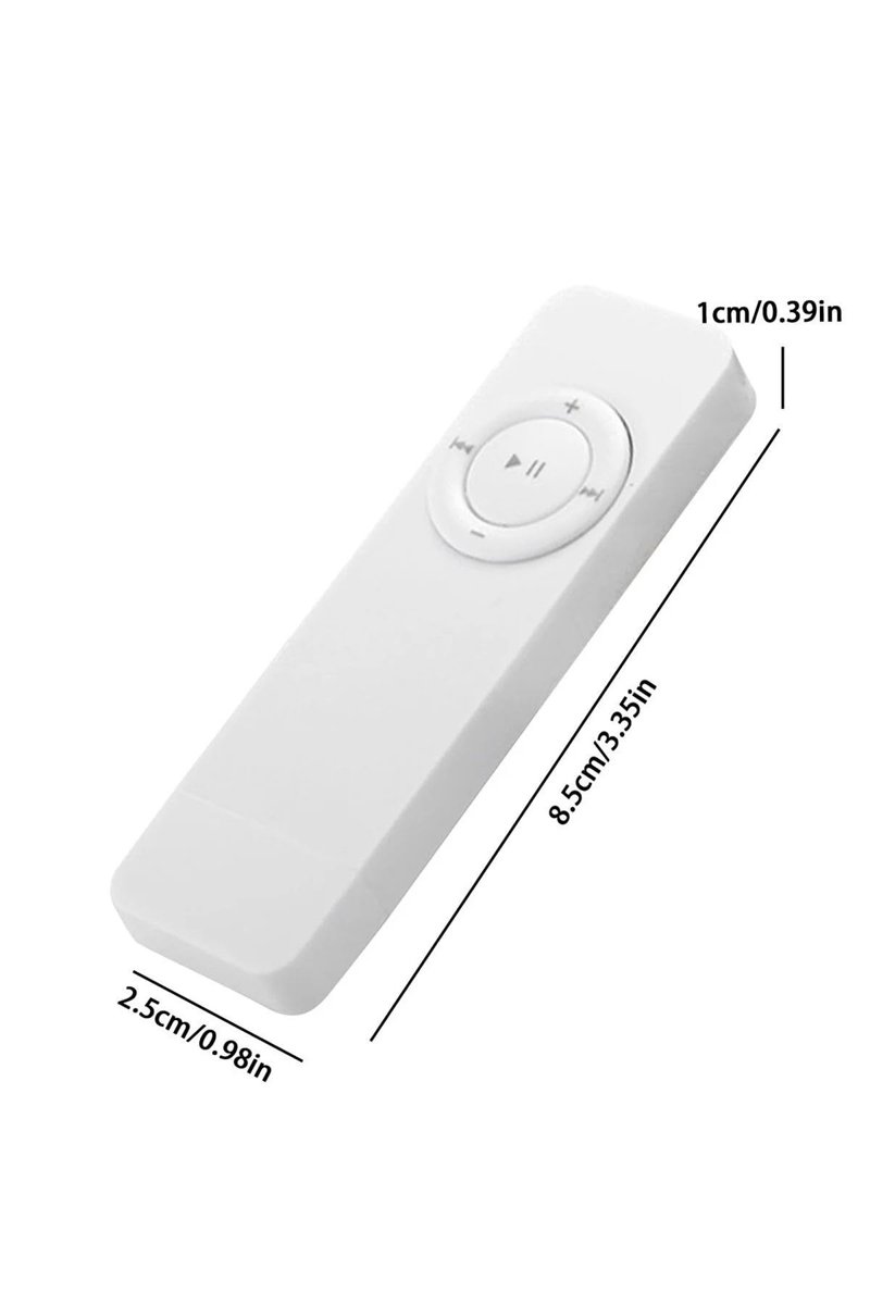 Tastech Bluetooth Lu Mp3 Player Dahili Hoparlör Kablolu Ve Kablosuz Kulaklık Ile Kullanabilme Mini Mp3 Çalar Siyah