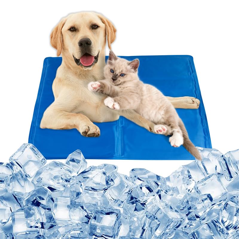 Kedi Ve Köpek Matı Soğuk Serinletici Kedi Minderi Evcil Hayvan Yatağı Uyku Matı (50 X 65 CM)