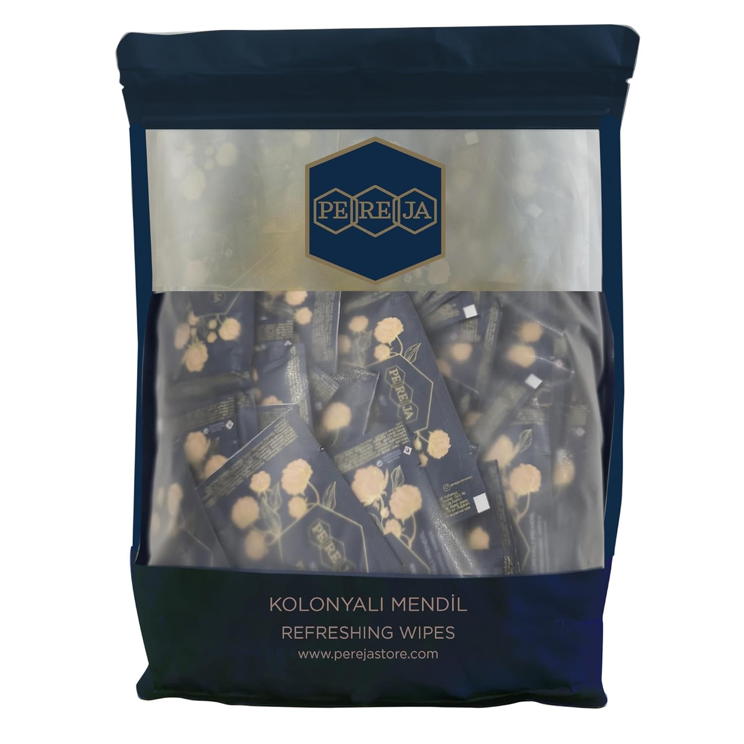 Pereja Kolonyalı Mendil 7x12 Doypack Pudra x 150