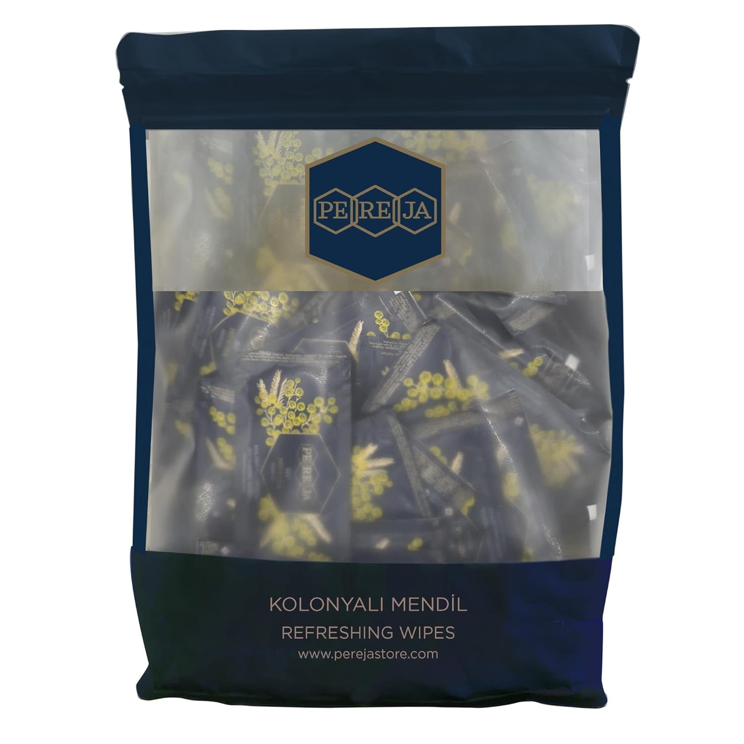 Pereja Kolonyalı Mendil 5x10 Doypack Mimoza x 50