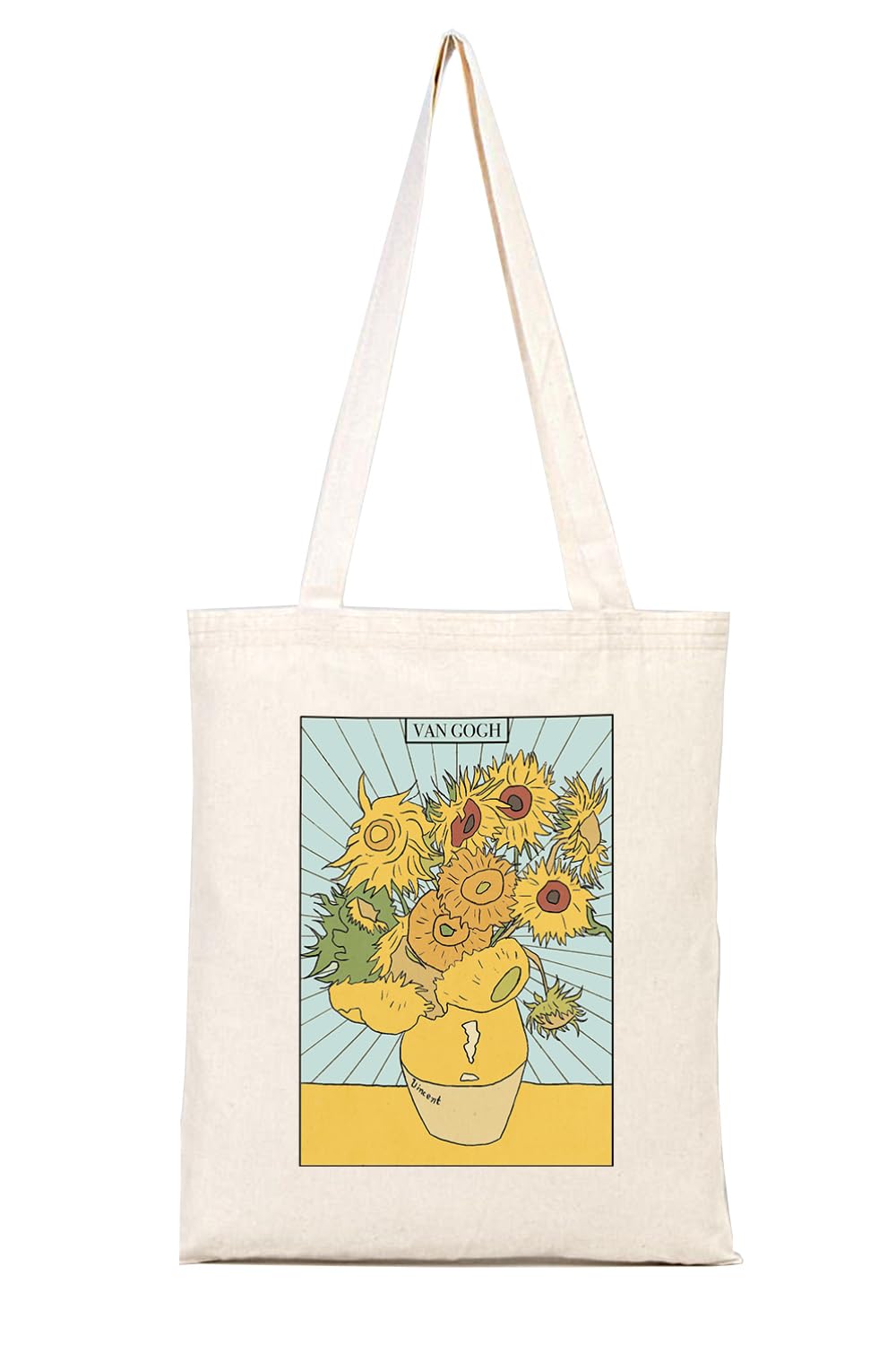 Van Gogh Ayçiçekleri Bez Çanta