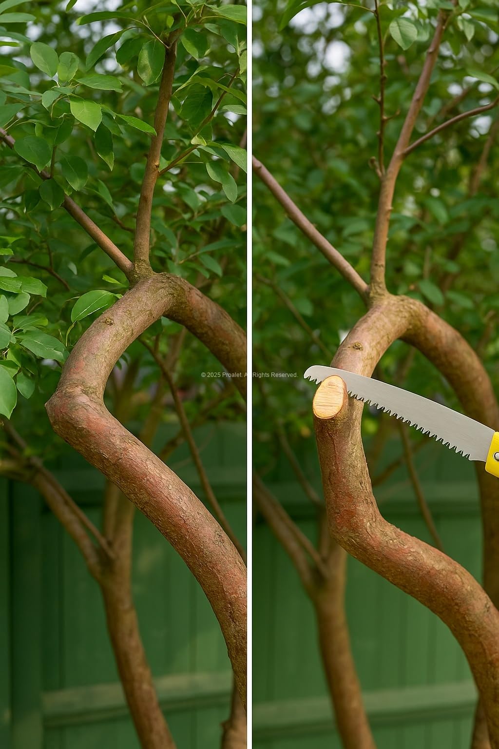 Busstier Budama Testeresi, 30 cm Paslanmaz Çelik Dişli Bıçak, 17 cm Ergonomik Saplı, Ağaç Dalları ve Bahçe Budama İşleri İçin El Testeresi, Hafif ve Dayanıklı Yapı