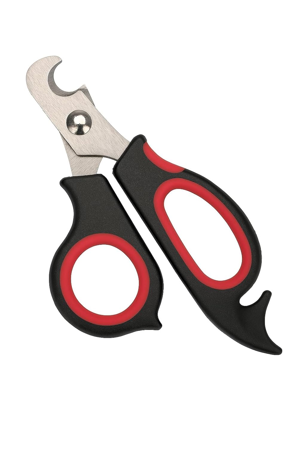 SUWORS Evcil Hayvan Tırnak Makası – Çelik Bıçaklı, Kaymaz Saplı, Büyük Irk Kedi ve Köpekler İçin Güvenli Pati Tırnak Makası