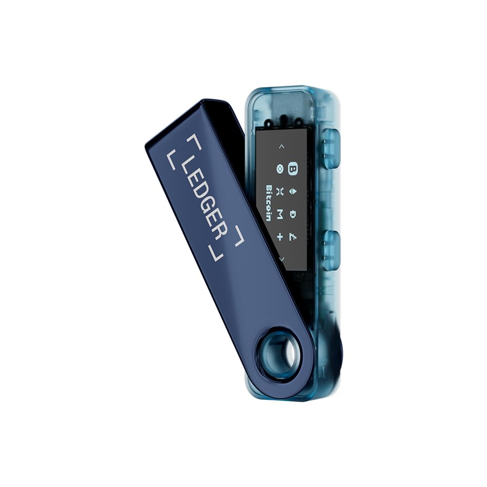 Ledger Nano S Plus Neptün Mavisi Kripto Donanım Cüzdanı (Neptün Mavisi)