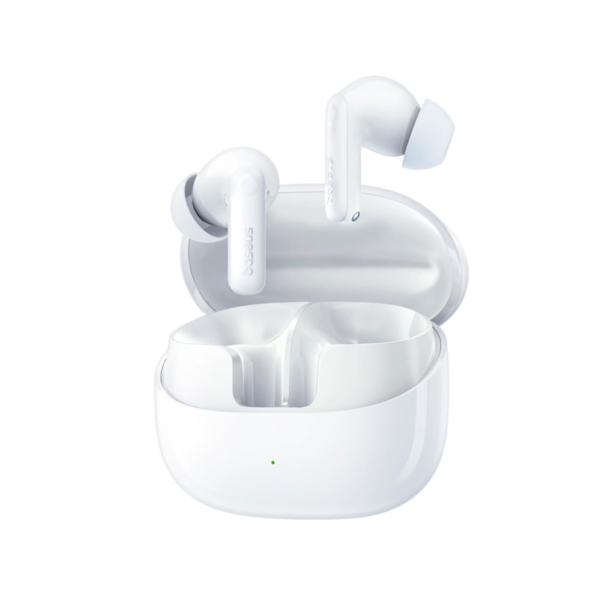 Baseus Bass BP1 Pro ANC Kablosuz Kulaklık 6 Mikrofon IP55 55 Saat Beyaz