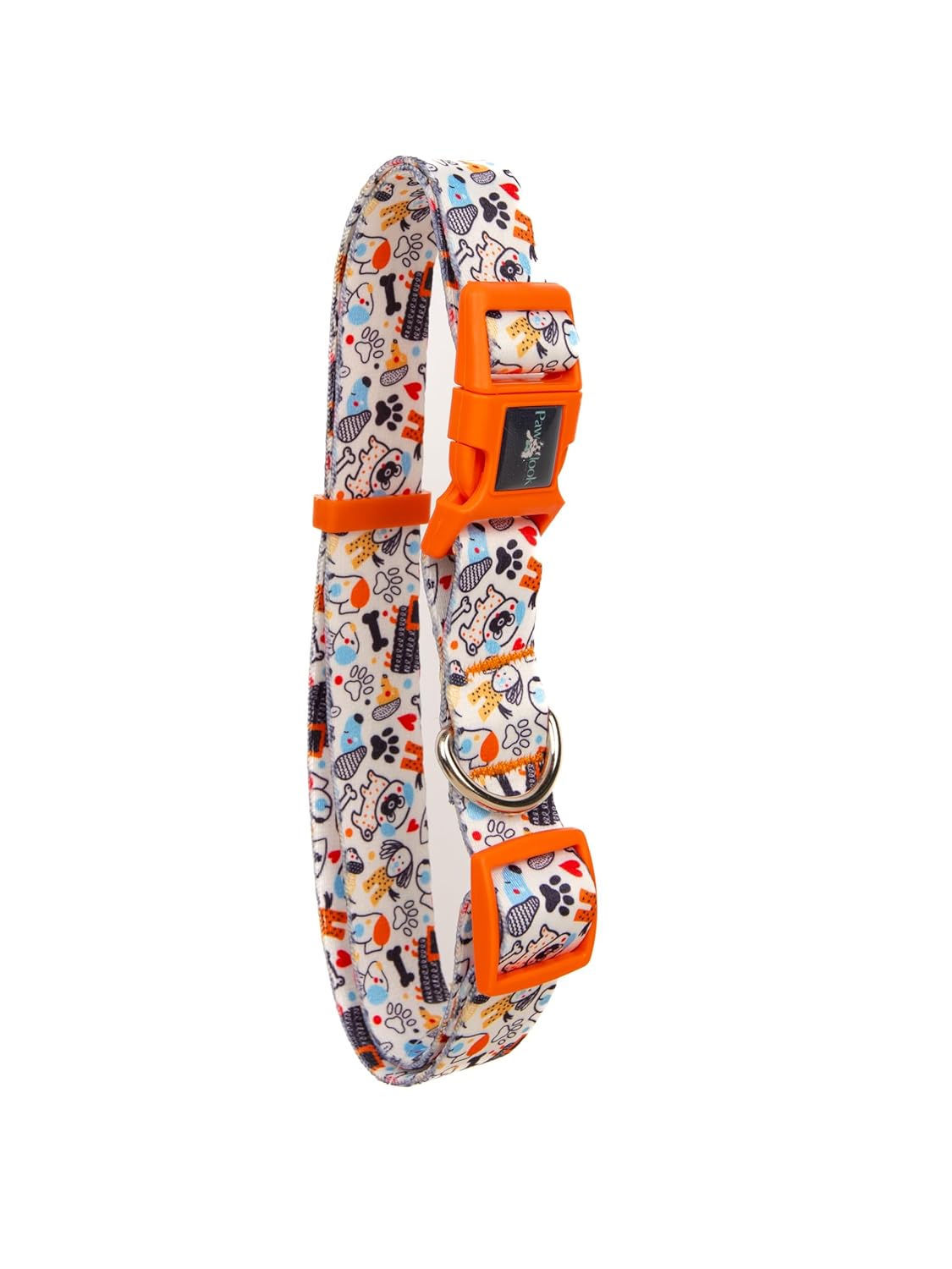 Pawlook Köpek Boyun Tasması – Geri Dönüştürülmüş, Ayarlanabilir, Emniyet Tokalı – Küçük ve Büyük Irklar için – Tüy Toplamaz, Yıkanabilir, AirTag & İsimlik Uyumlu, Bone,Small