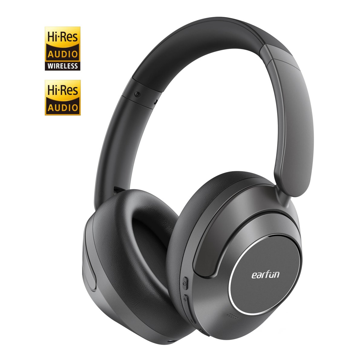 Earfun Wave Pro Kulak Üstü Bluetooth Kulaklık - ANC - 80 Saate Kadar Pil Ömrü - Siyah (Earfun Türkiye Garantili)