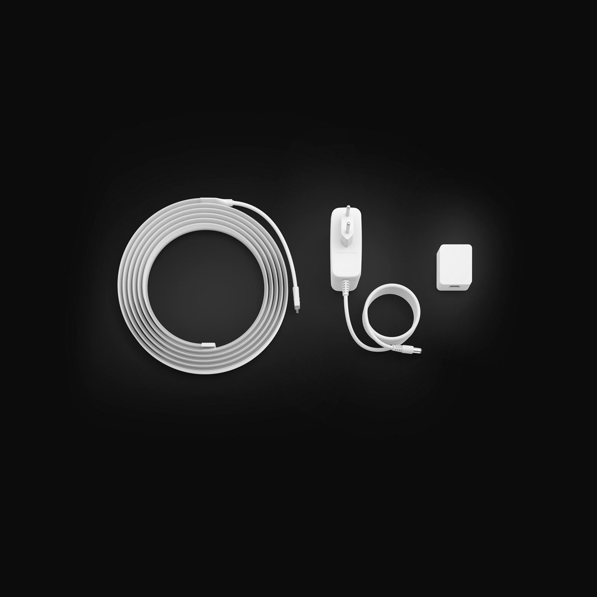 Philips Hue Flux 3 m LED ışık şeridi, 1200 lm, canlı renkler, esnek iç aydınlatma, Chromasync renk karışımı, RGBWWIC, kesilebilir, genişletilebilir, tekrar kullanılabilir, uygulama ve sesli kontrol