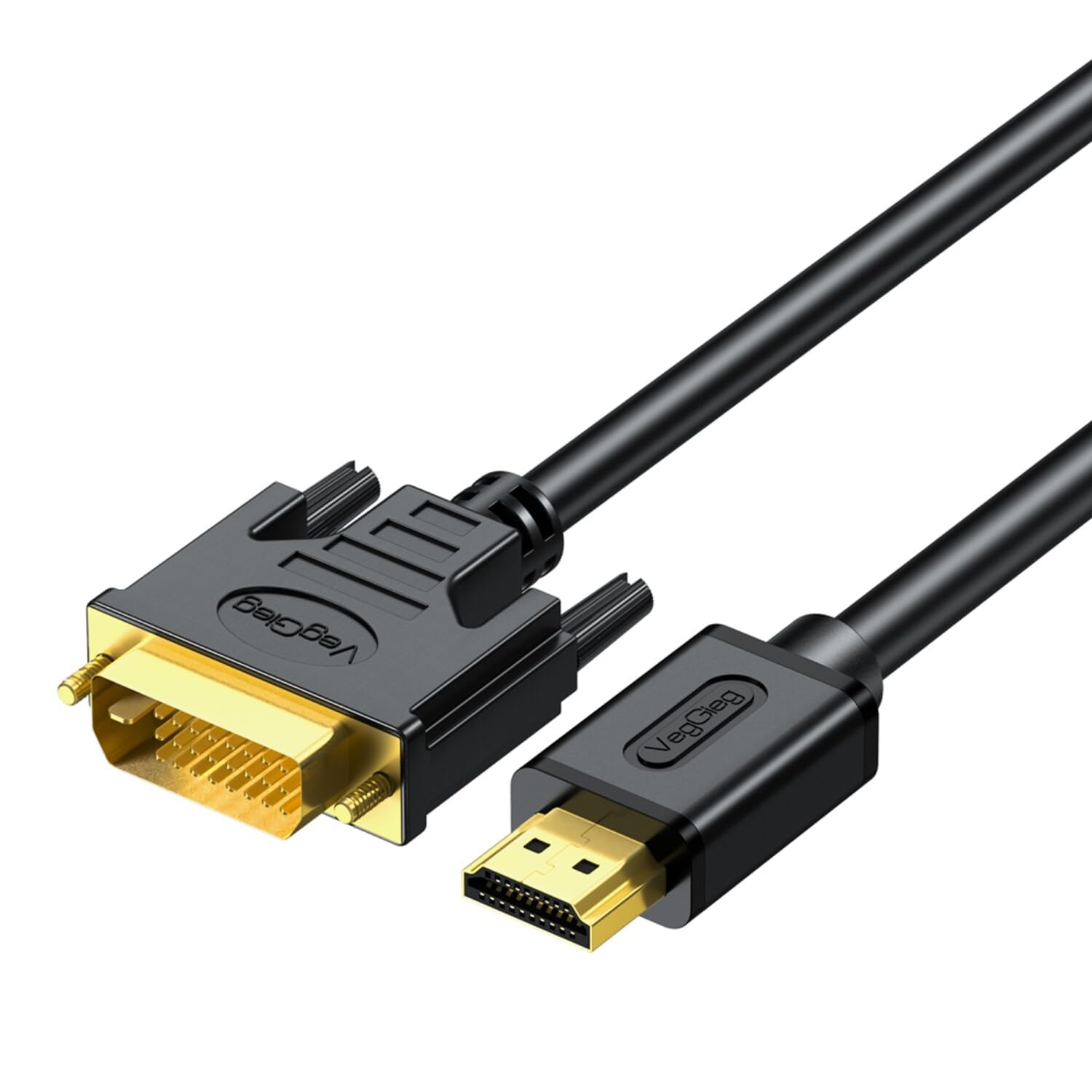 VegGieg HDMI DVI 24+1 Görüntü Kablosu 3 Metre