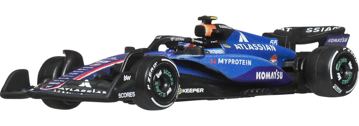 Hot Wheels F1 Williams Sainz 1:64 ölçekli, JKD85