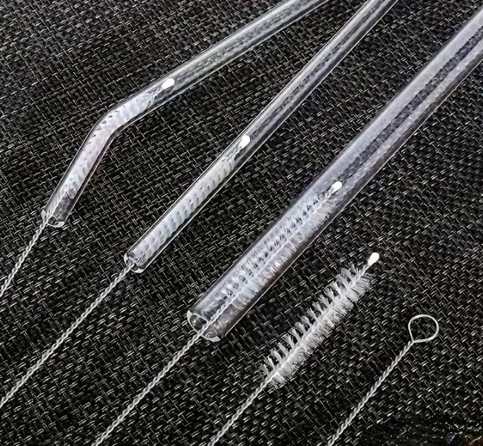 Orret Home 6'lı Pipet Temizleme Fırçası Seti – Suluk, Biberon, Akvaryum, Cam, Çelik ve Bambu Pipetler İçin Esnek Temizlik Fırçası-Pipet Temizleyici Tel Fırça