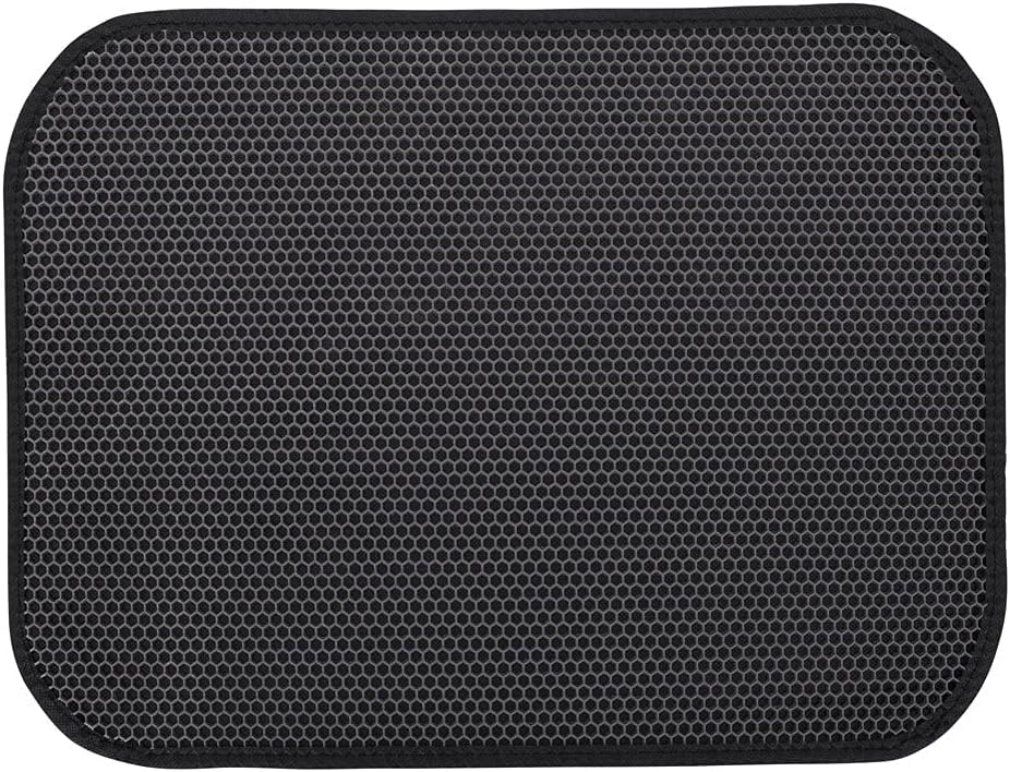 Orret Home 42x59 cm Kedi Tuvalet Önü Paspası – Çift Katmanlı Kedi Kumu Elekli Paspas, Kedi Kumu Süzgeci, Yıkanabilir ve Kaymaz Tabanlı Kedi Tuvalet Paspası