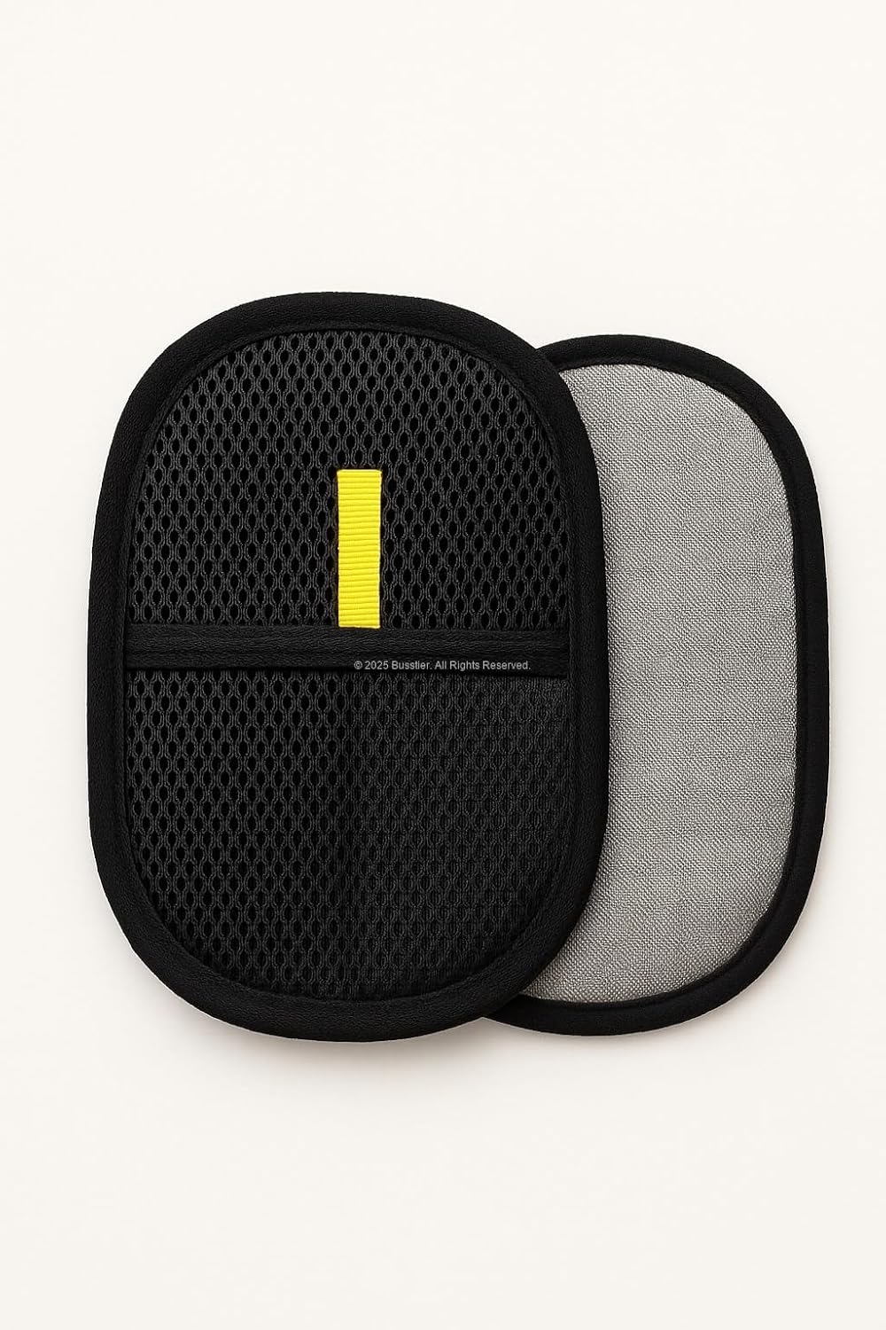 Busstier Çift Taraflı Statik Kedi Köpek Tüy Toplayıcı Eldiveni Giysi Halı Elbise Mobilya için Statik Saç Temizleme Eldiven (25X18)