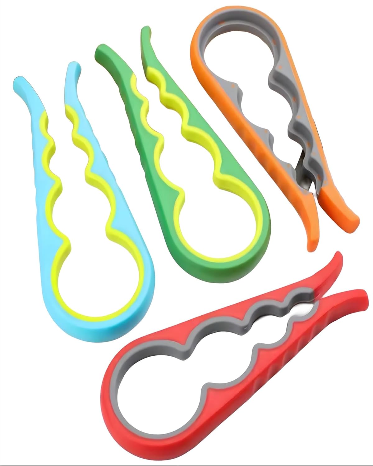 MTA HİGH-TECH 2 Adet Kavanoz ve Şişe Kapak Açacağı, Karışık Renk