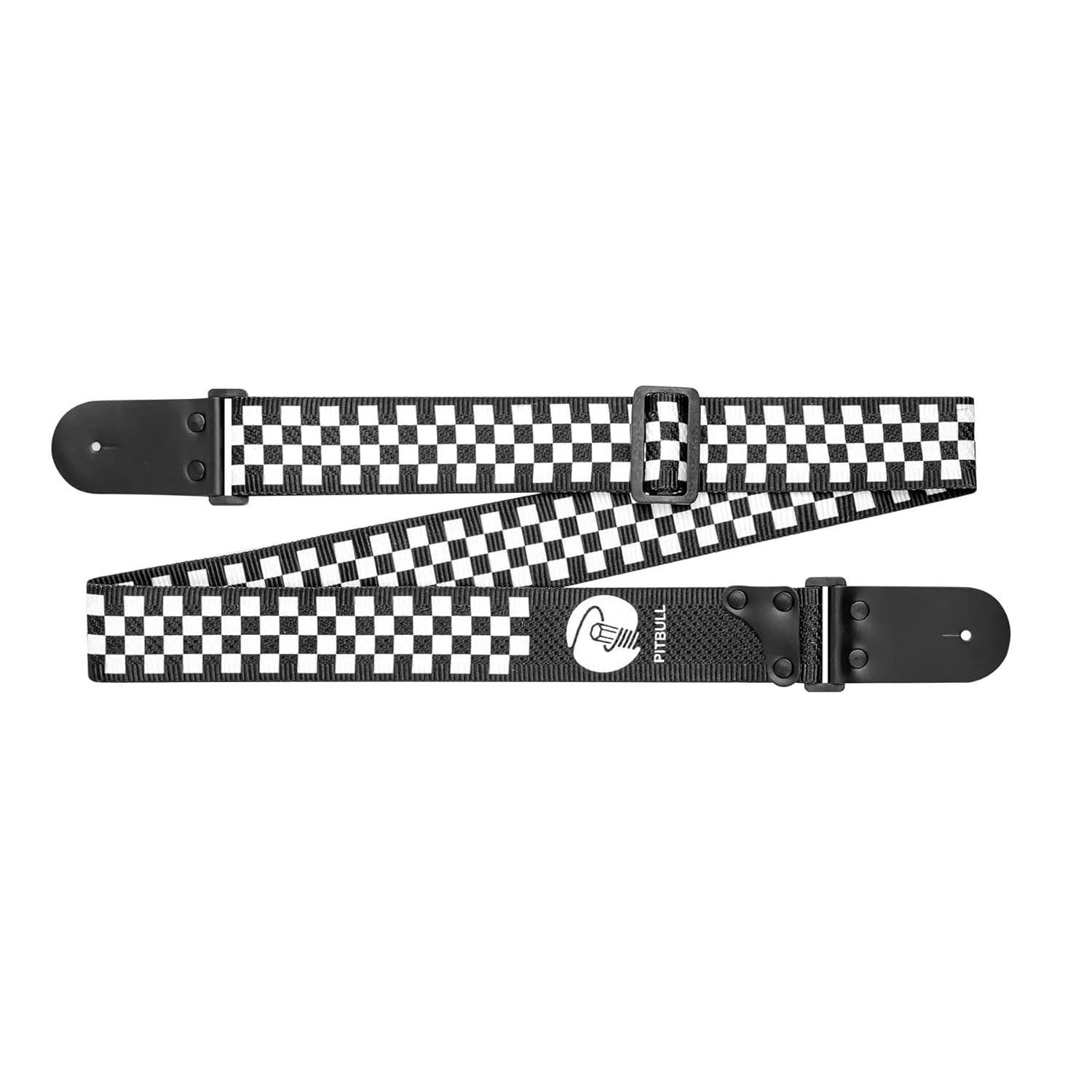 Pitbull Gitar Askısı – 5 cm Genişlik, 95–165 cm Ayarlanabilir, Hakiki Deri Uçlu, Omuz Dostu Kumaş, Pena Cebi ve Hediye Aksesuarlarla – Elektro/Akustik/Bas Gitar Uyumlu