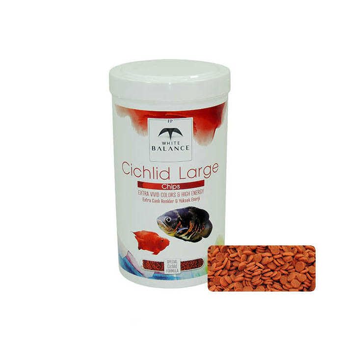 ​White Balance Cichlid Large Balık Yemi 1000 ml