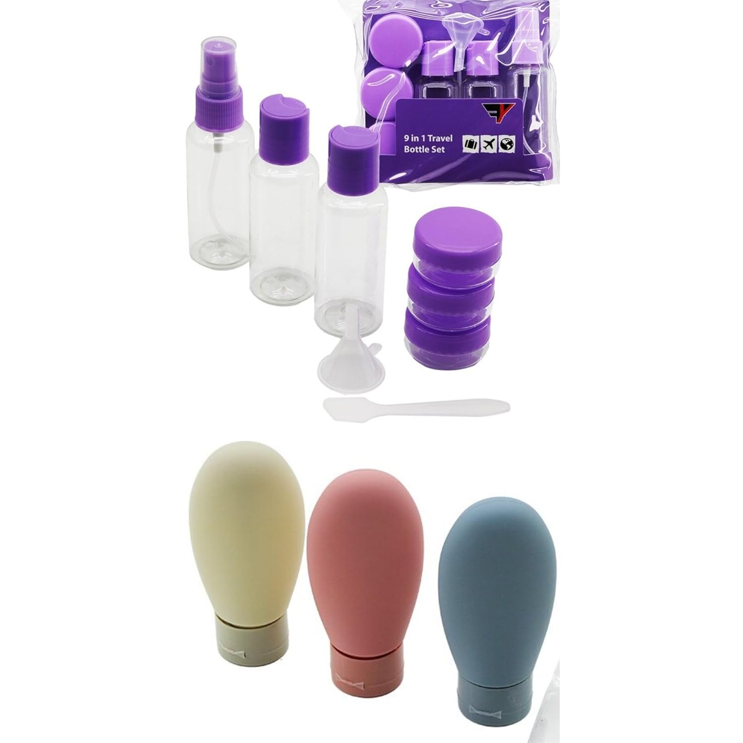 Nascita Renkli Şişe Seti 3'lü - 08