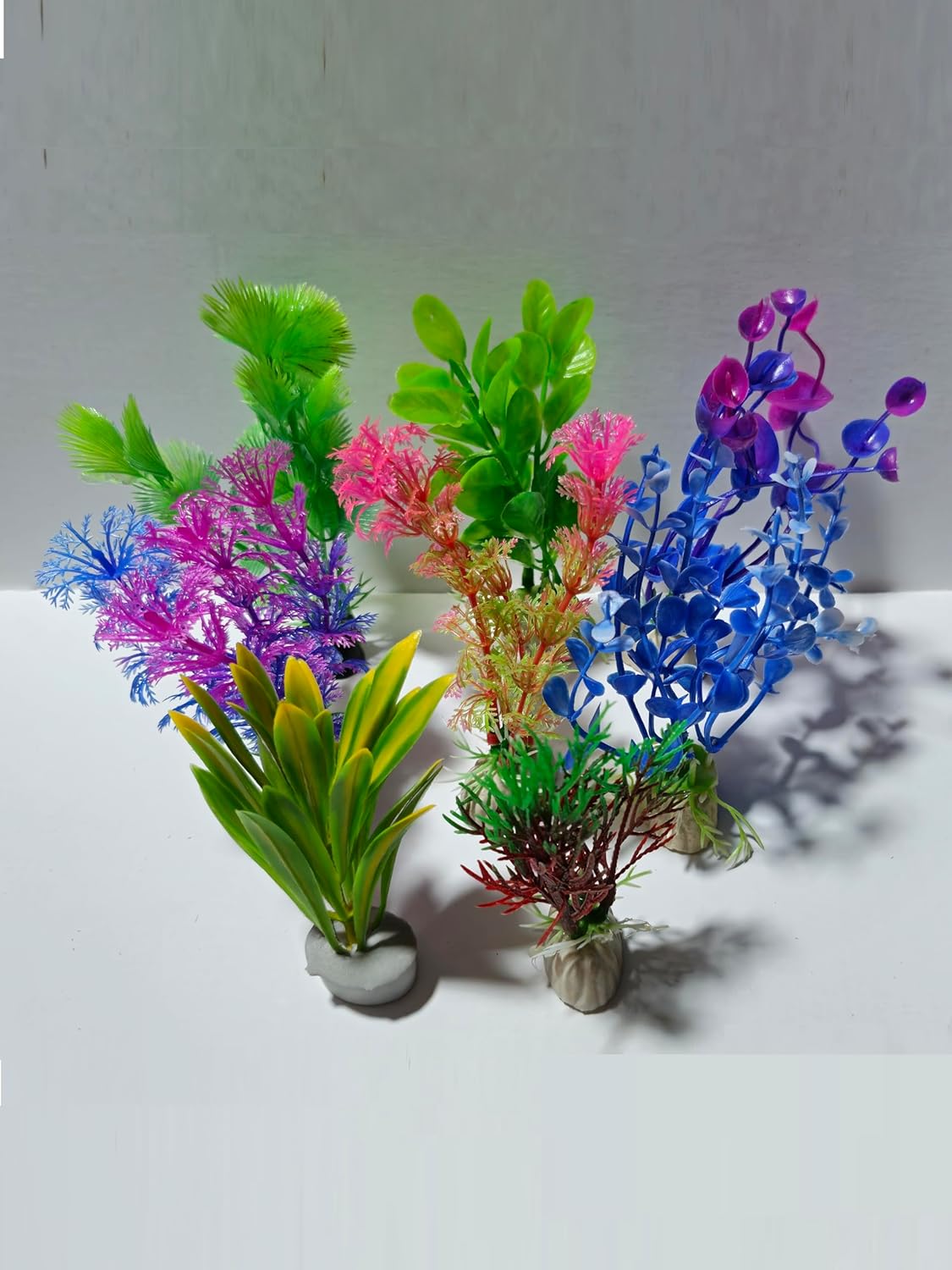 4'lü Plastik Akvaryum Bitkisi 10 cm